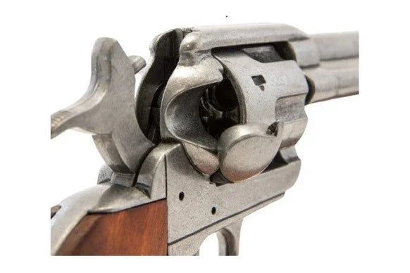 Denix 1873 Buntline Special Non-Firing Replica Revolver in Gray