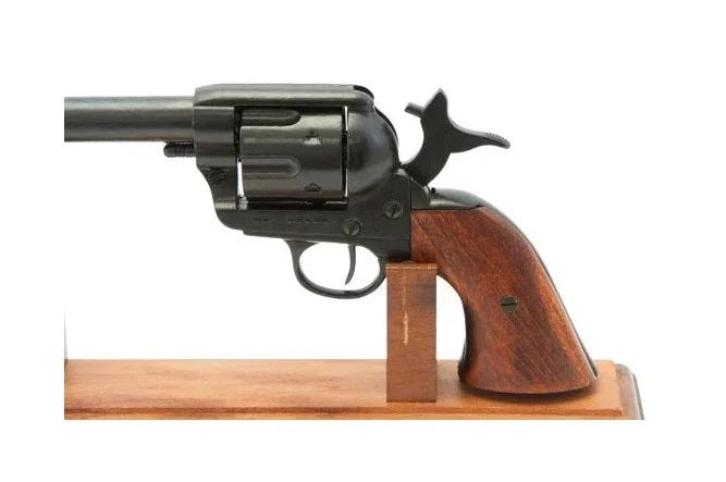 Denix 1873 SAA Buntline Special Non-Firing Revolver In Black