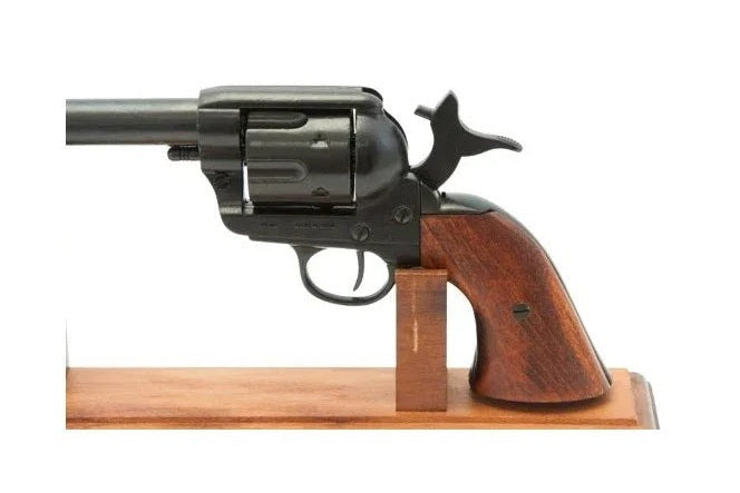 Denix 1873 SAA Buntline Special Non-Firing Revolver In Black