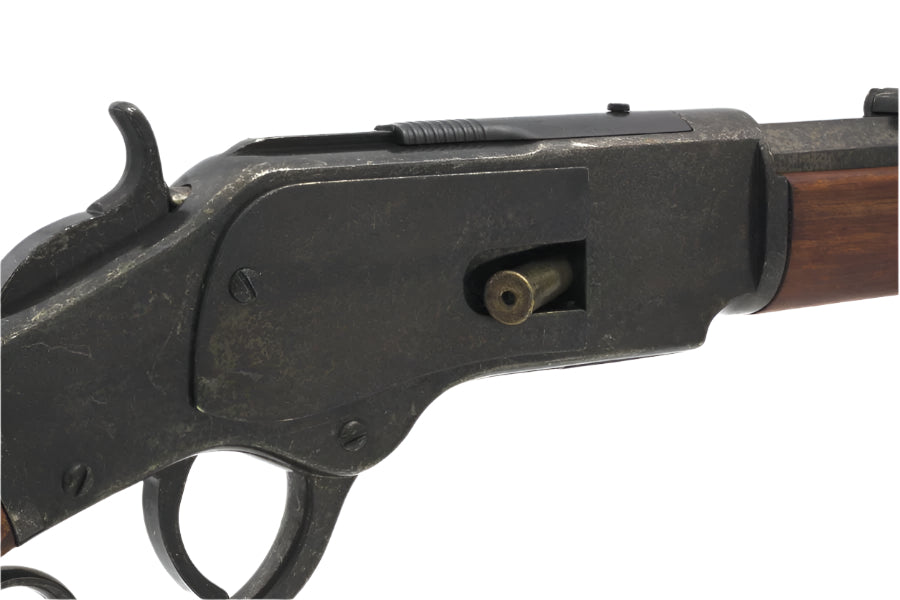 Denix Non-Firing Model 1873 Repeating Rifle Replica in Antique Finish