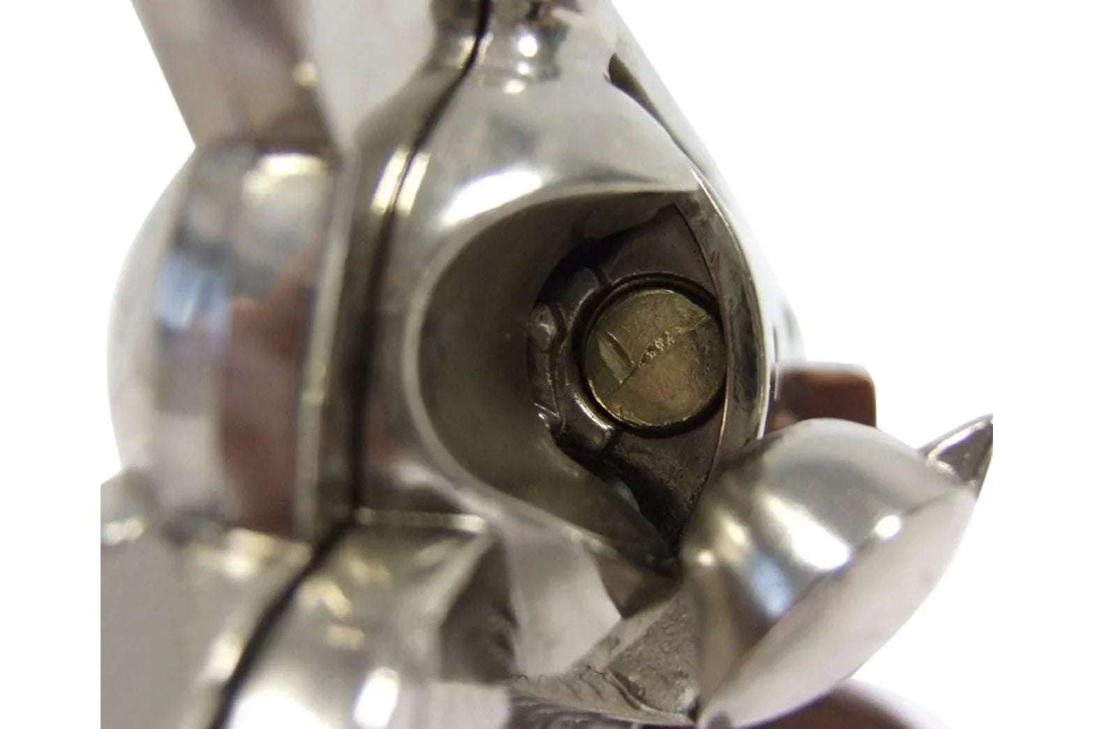 Denix 1873 SAA Peacemaker Non-Firing Revolver in Nickel