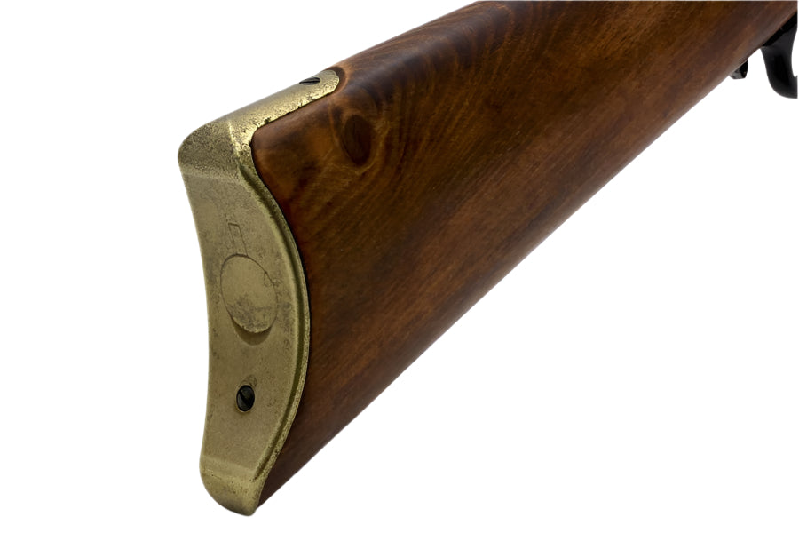 Denix Model 1873 Non-Firing Replica Repeating Rifle in Brass Finish