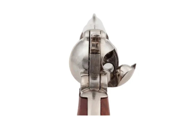 Denix SAA 1873 5.5 inch Barrel Non-Firing Revolver In Nickel