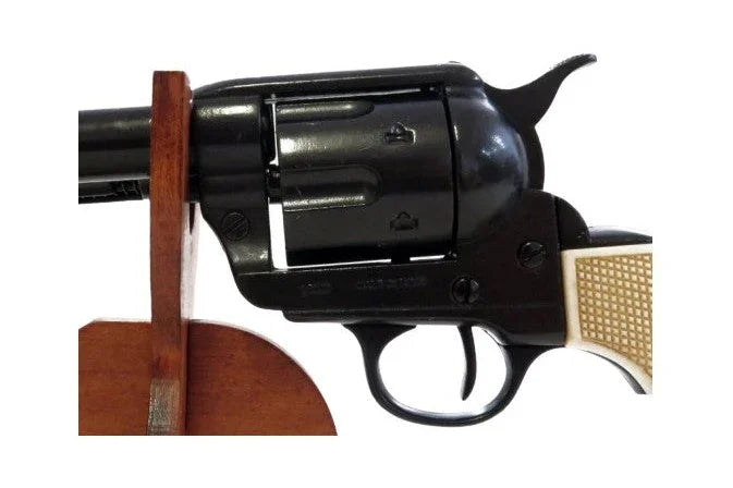 Denix 1873 SAA Cavalry 7.5-Inch Non-Firing Revolver in Black