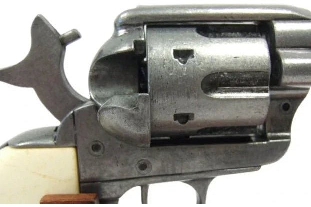 Denix 1873 SAA Non-Firing Replica Revolver With Ivory Grips