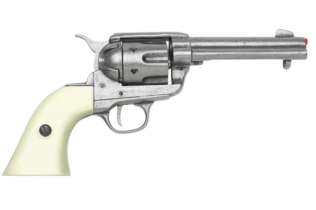Denix 1873 SAA Non-Firing Replica Revolver With Ivory Grips