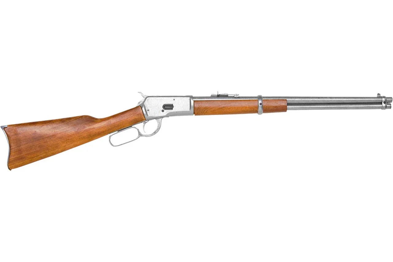 Denix 1892 Repeating Action Non-Firing Rifle in Gray