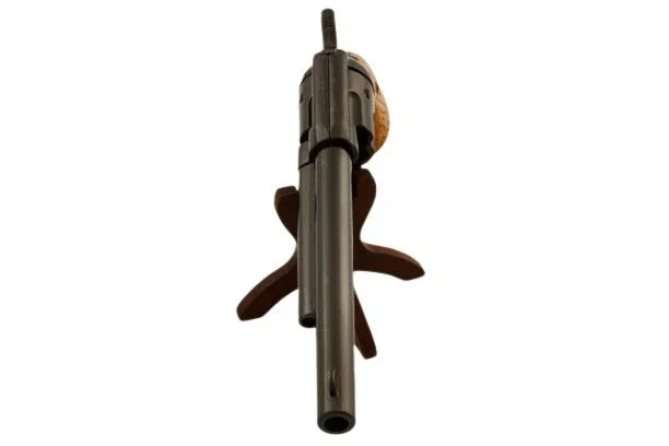 Denix Cavalry M1873 Black Finish Non-Firing Replica Revolver Wood Grain Grips