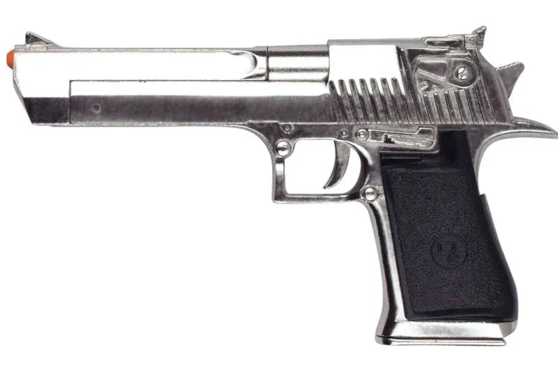 Denix Desert Eagle M1982 Non-Firing Prop Gun in Nickel