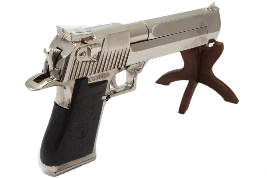 Denix Desert Eagle M1982 Non-Firing Prop Gun in Nickel