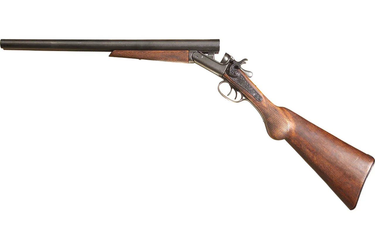Denix 1868 Double Barrel "Coach" Non-Firing Shotgun