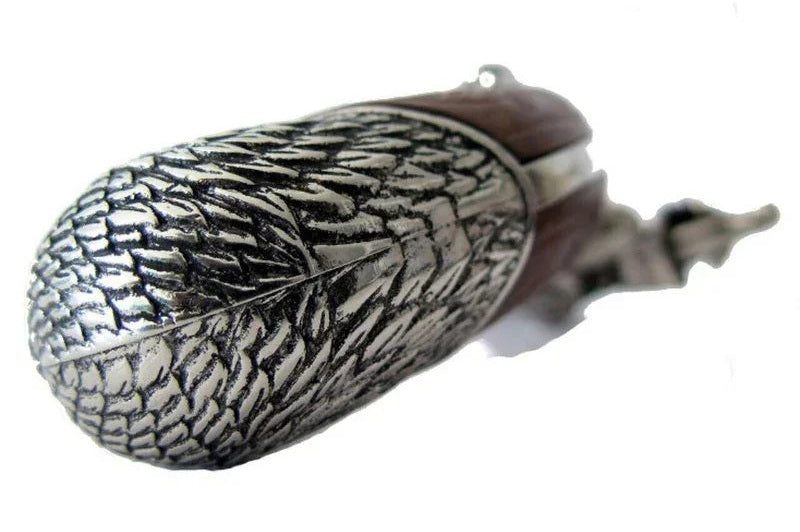 Denix 18th Century Non-Firing 4 Barrel Eagle Decorated Flintlock