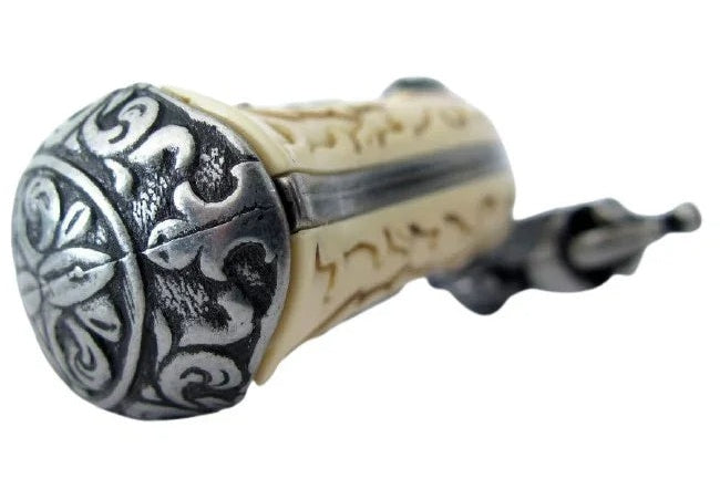 Denix 18th Century 3 Barrel Non-Firing Flintlock Gray