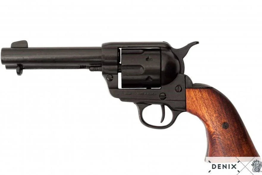 Denix M1873 Fast Draw Non-Firing Revolver Replica in Black