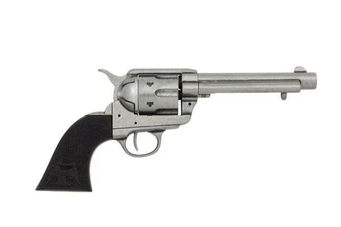 Denix M1873 Fast Draw Non-Firing Replica Revolver in Gray