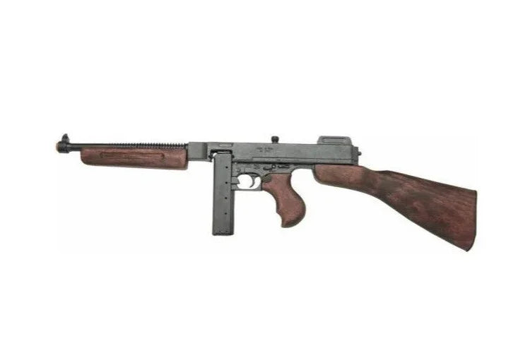 Denix M1928 Military Version Thompson Non-Firing Submachine Gun