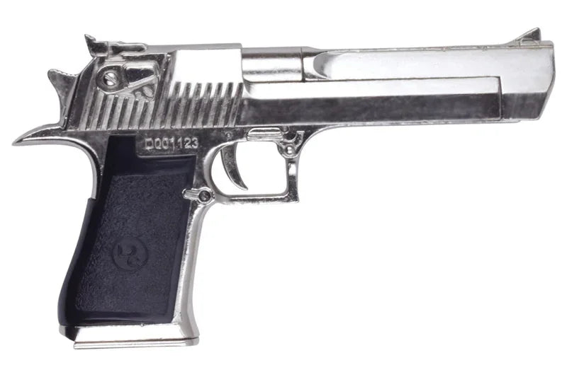 Denix Desert Eagle M1982 Non-Firing Prop Gun in Nickel