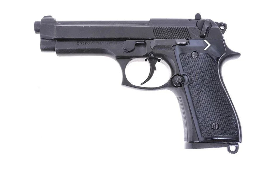 Denix Military Beretta M92 Non-Firing Movie Prop Gun in Black