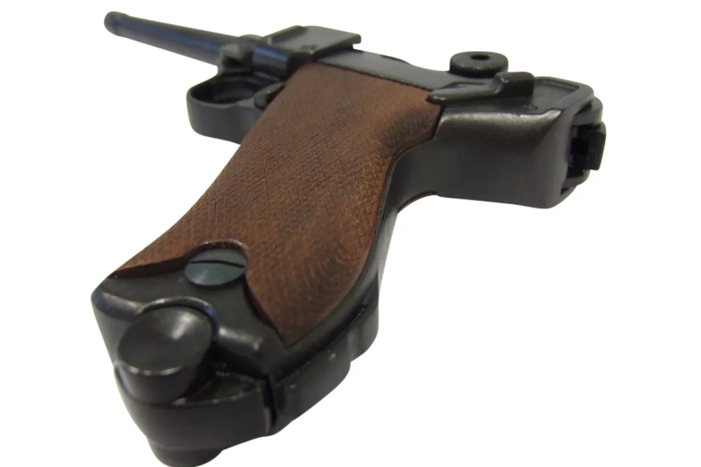 Denix German Luger Naval P-08 Non-Firing Gun With Wood Grips