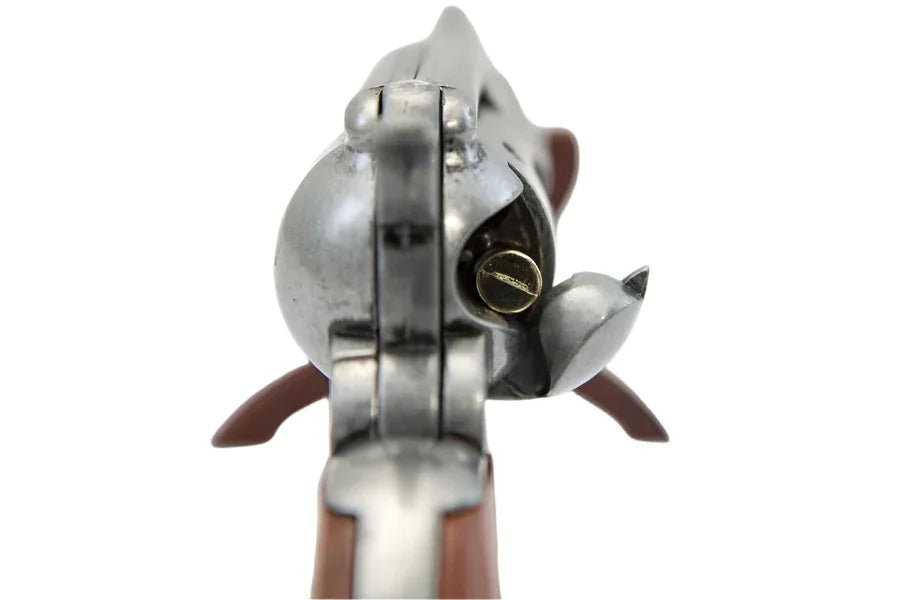 Denix Old West Frontier Antique Grey Replica Revolver Non-Firing Gun Boxed Set