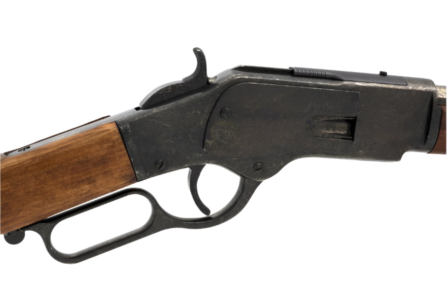 Denix Non-Firing Model 1873 Repeating Rifle Replica in Antique Finish