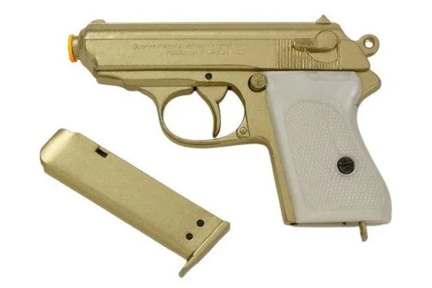 Denix 1931 Walther PPK Non-Firing Replica in Gold Finish
