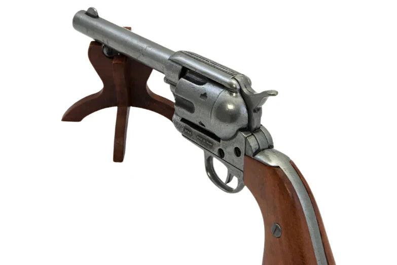 Denix Old West Frontier Antique Grey Replica Revolver Non-Firing Gun Boxed Set