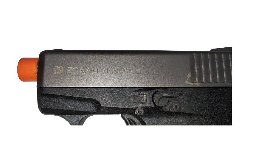 Zoraki M2807 8mm Semi-Auto Front Firing Blank Gun in Fume - TCN VAULT