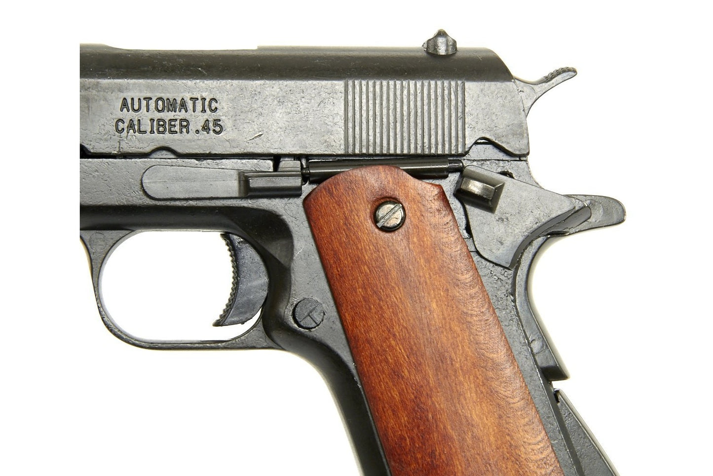 Denix M1911 Non-Firing Replica Prop Gun with Wood Grips - TCN VAULT