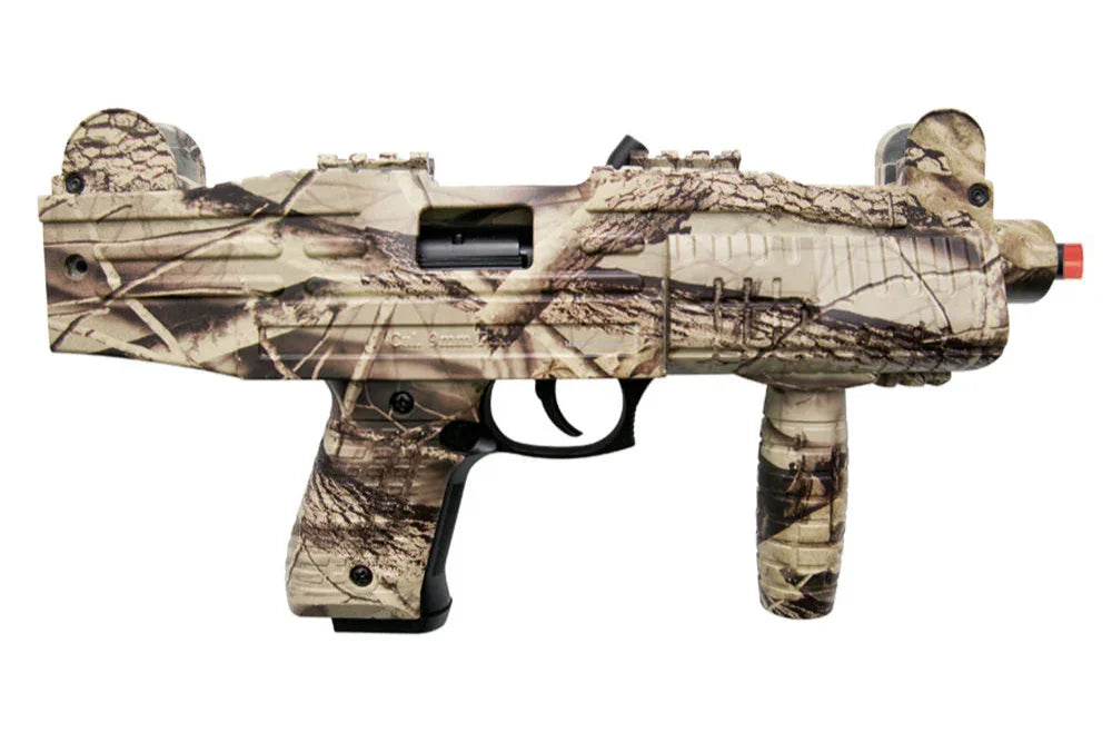 EKOL ASI UZI Camouflage Full Auto Blank Firing Machine Gun