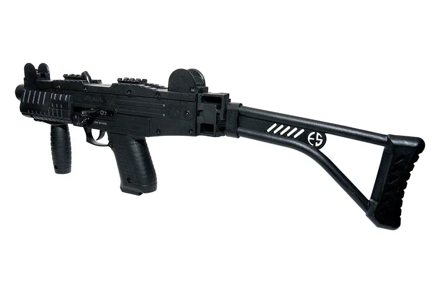 EKOL ASI UZI 9mm Automatic Blank Machine Gun, Folding Stock