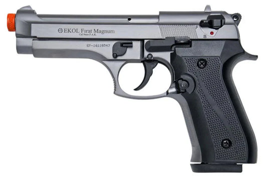 EKOL Firat Magnum 9mm Semi-Auto Blank Gun In Fume