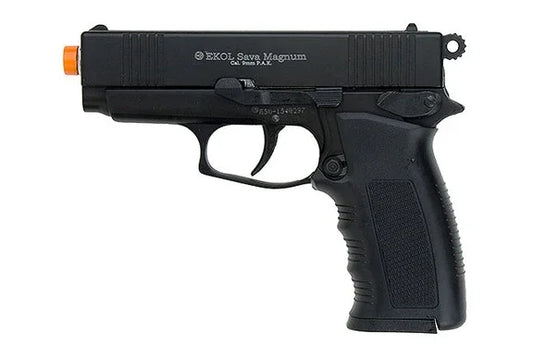 EKOL SAVA Magnum 9mm Semi-Auto Blank Gun in Black