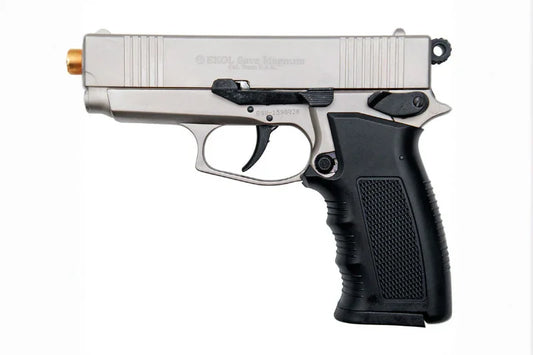 EKOL SAVA Magnum Semi-Auto 9mm Blank Gun in Satin