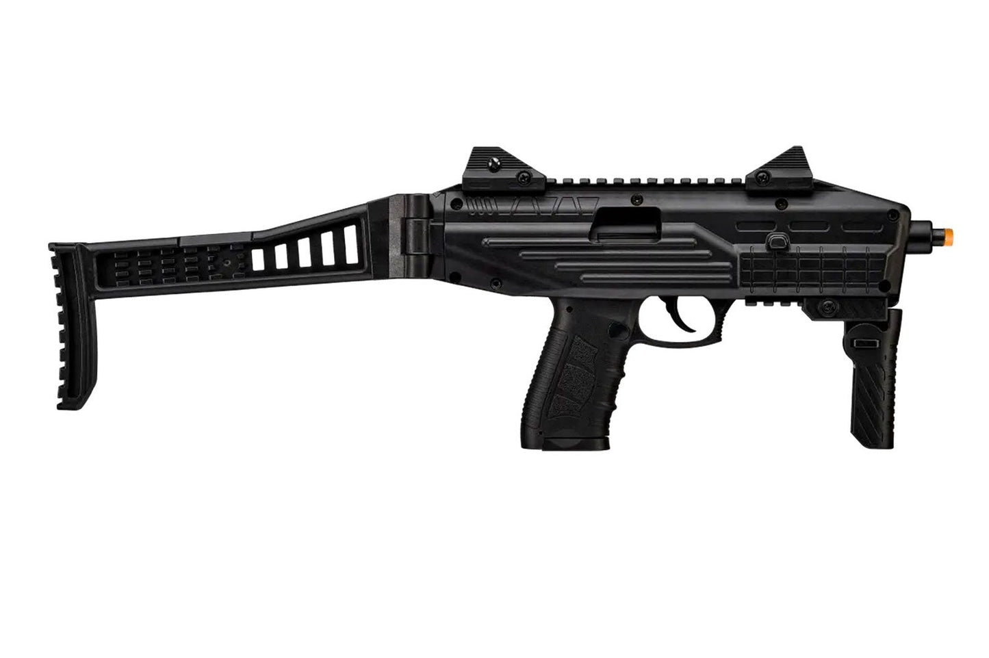 GANNET Front‑Firing Blank Machine Gun Full & Semi‑Auto with Folding Stock - TCN VAULT