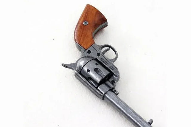 Denix SAA 1873 7.5" Barrel Non-Firing Revolver In Gray