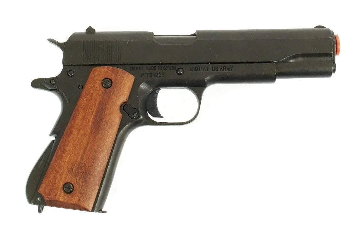Denix 1911 Non-Firing Model – Classic Replica Pistol with Wood Grips