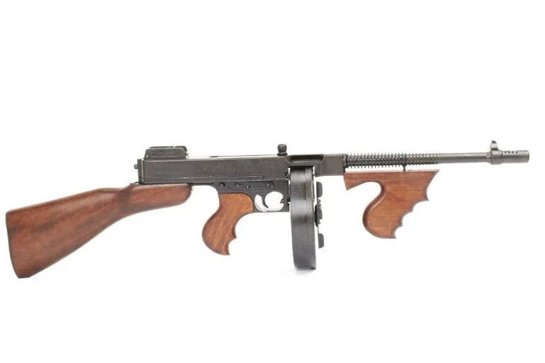 Thompson M1928 Non-Firing Sub-Machine Replica With Drum Magazine