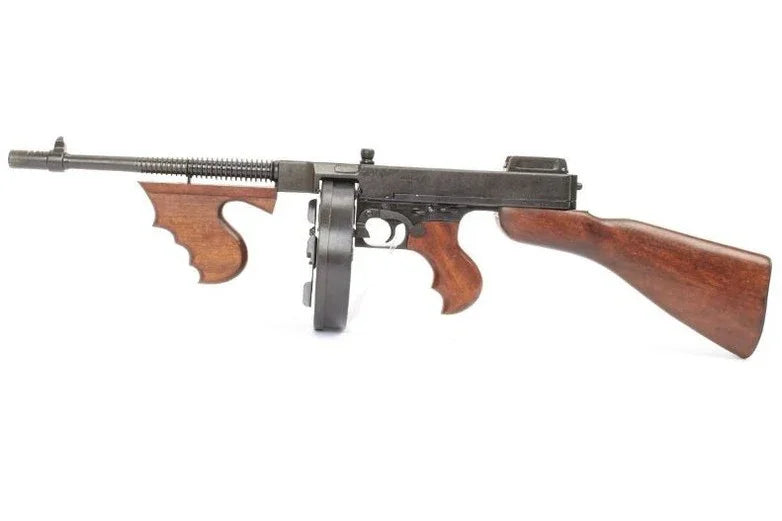 Thompson M1928 Non-Firing Sub-Machine Replica With Drum Magazine