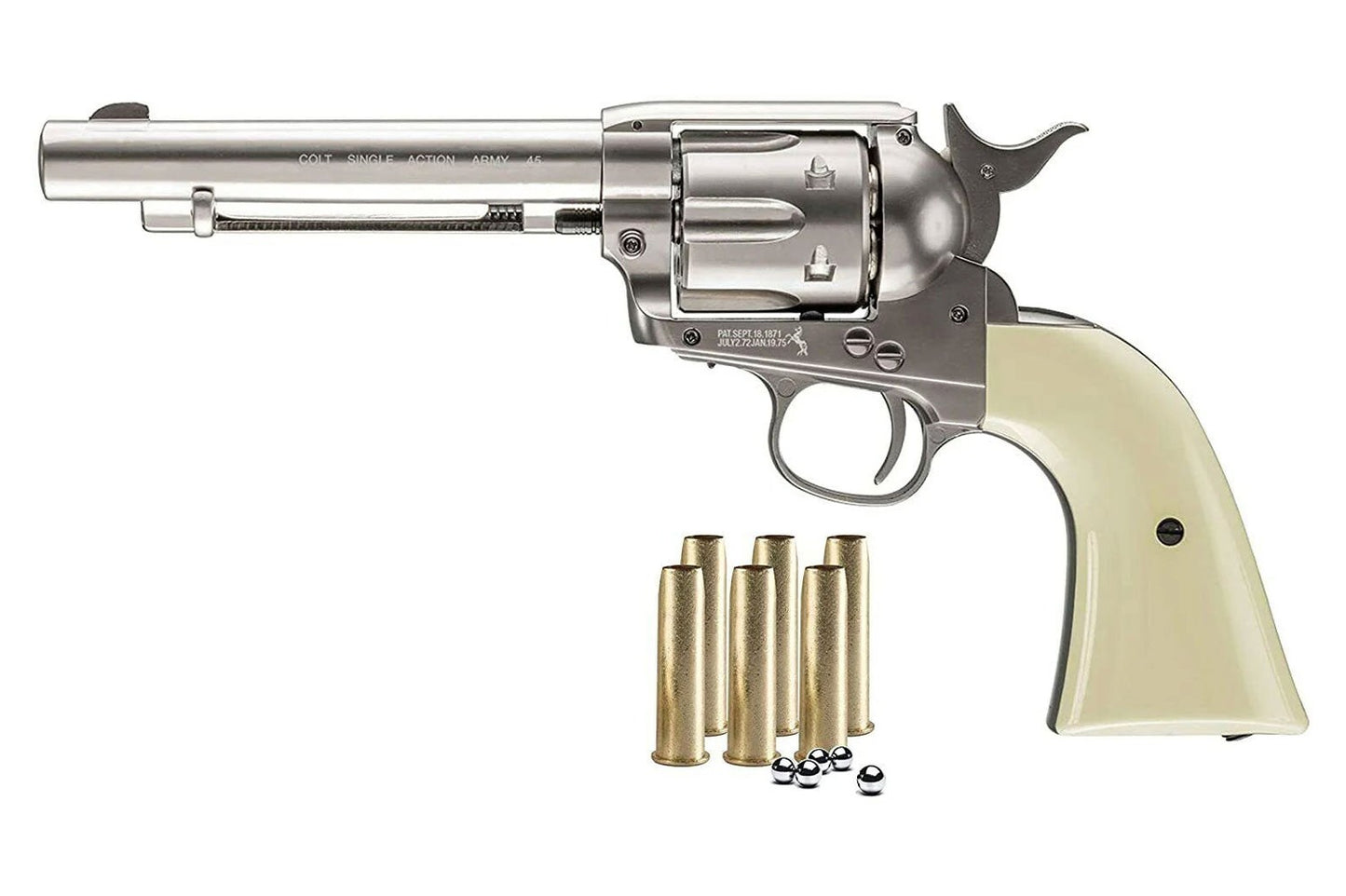 Umarex Colt Peacemaker BB revolver individual shell loading detail