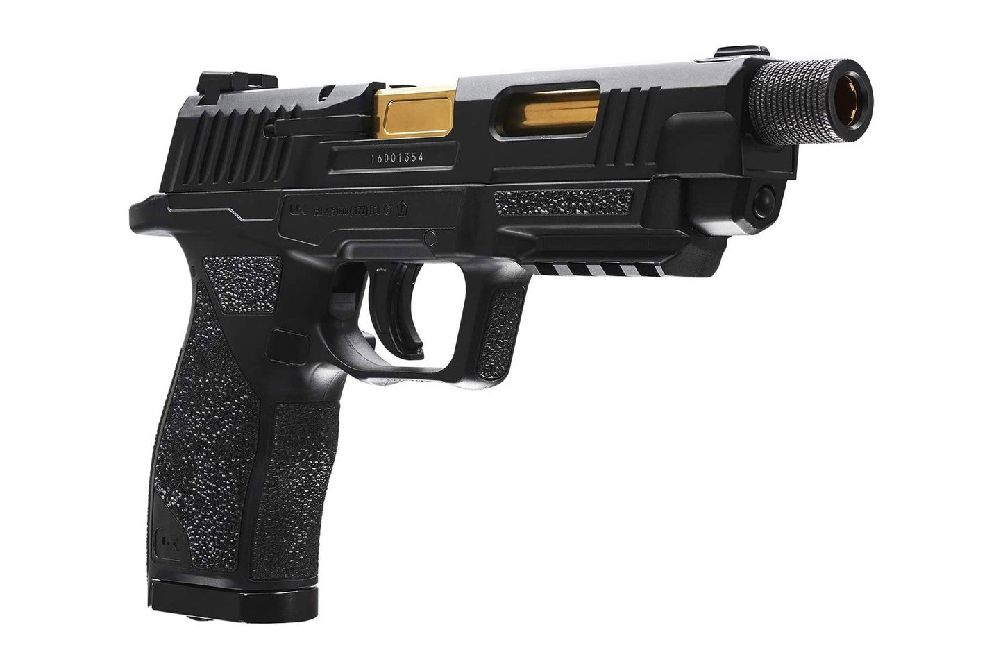 Umarex SA10 air pistol slide in action demonstrating blowback feature