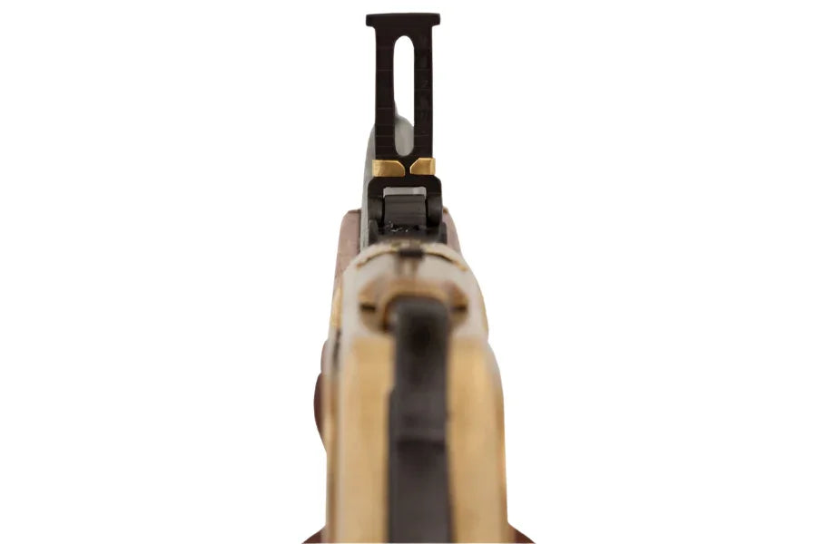 Winchester 1873 Brass Engraved Lever Action Non-Firing Prop Rifle