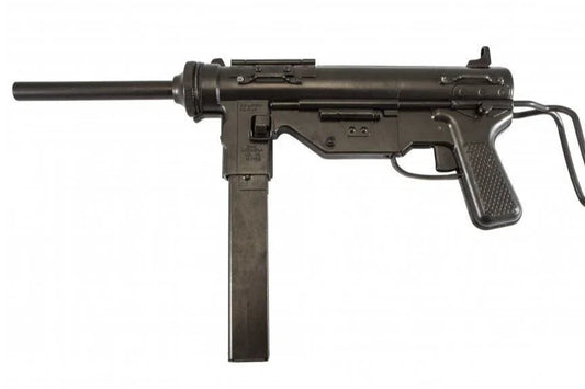 WWII M3 Grease Gun Non-Firing Military Submachine Gun Replica