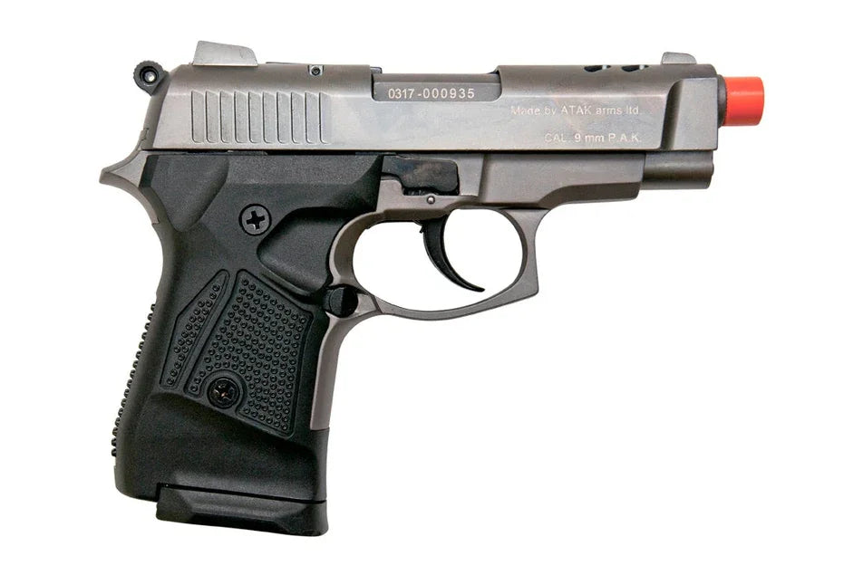 ZORAKI 2914 9mm Semi-Auto Blank Gun In Fume