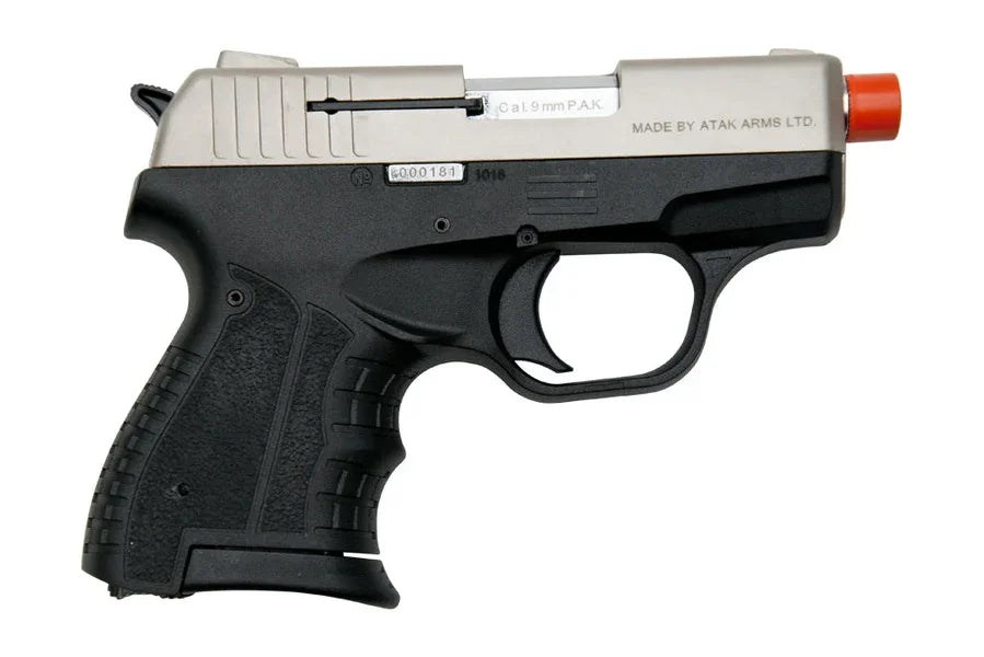 Zoraki M2906 9mm Semi-Auto Blank Prop Gun In Satin