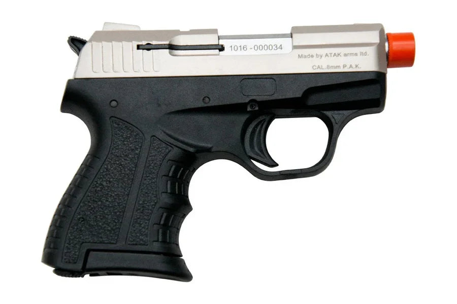 Zoraki M807 8mm Semi-Auto Blank Gun In Satin