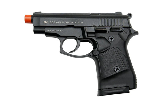 Zoraki M914 9mm Full Automatic Blank Gun In Black