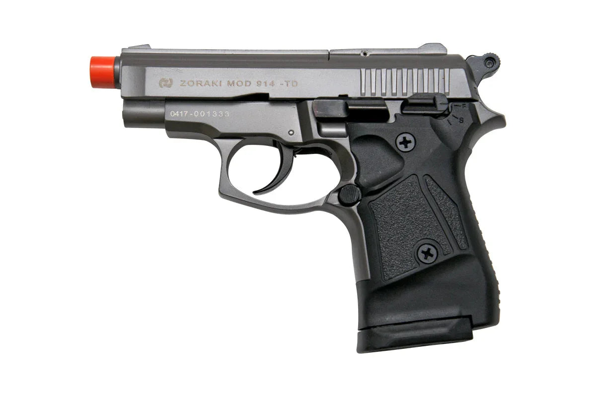 Zoraki M914 Full Automatic Blank Prop Gun in Fume