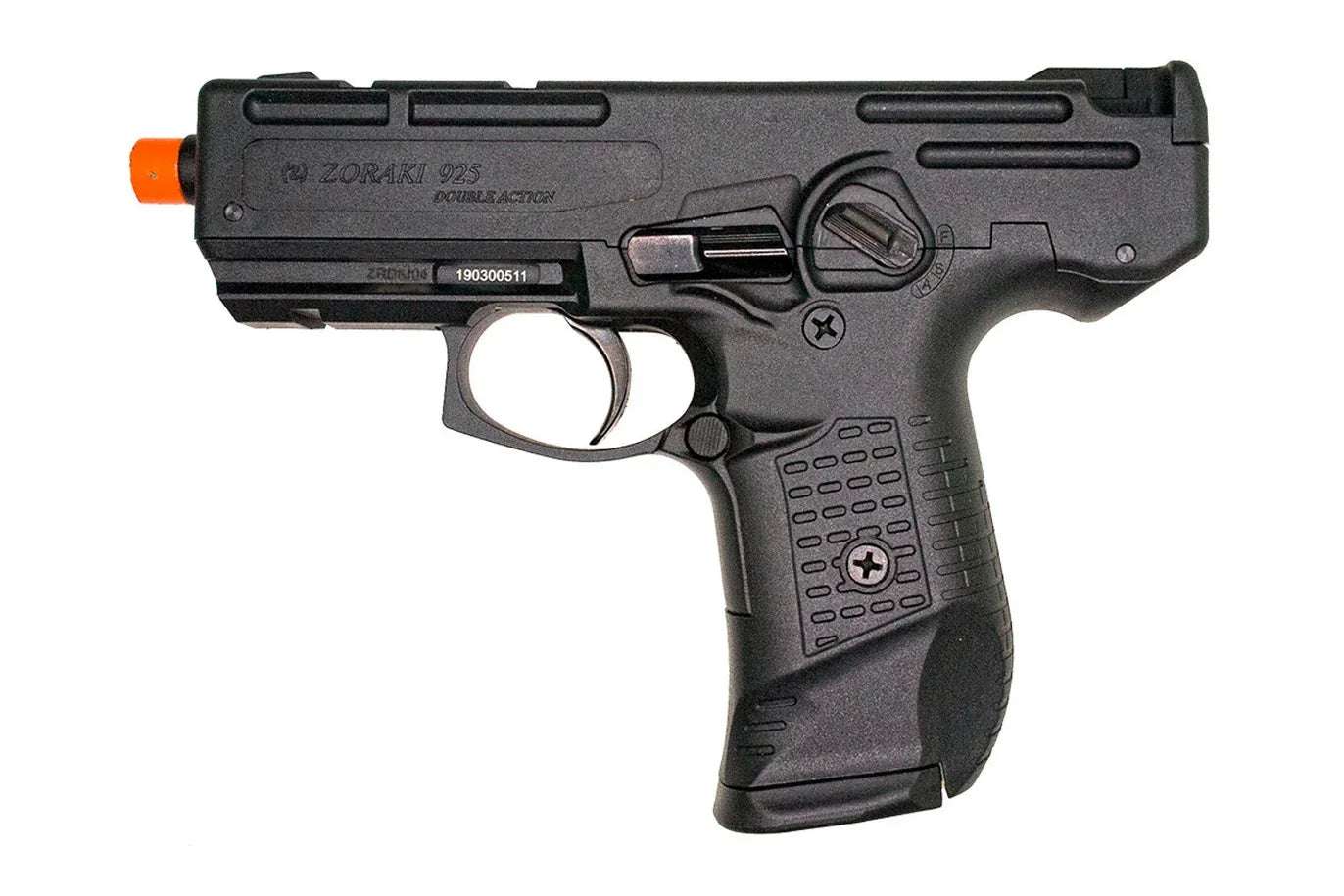 ZORAKI M925 UZI Semi-Auto Front Firing Blank Machine Gun Pistol