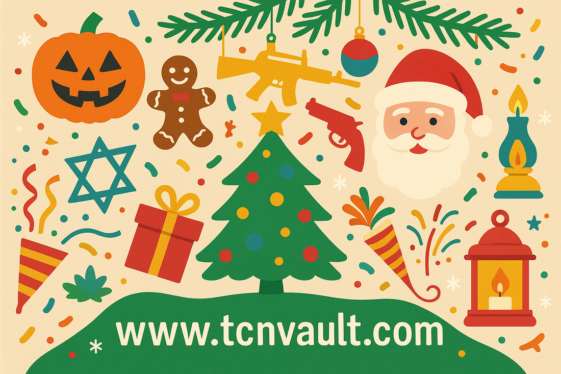 holiday season ornaments with tcnvault.com